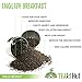 Organic English Breakfast Tea 6 Ounce (9 Servings): 3 Time Award Winning Loose Leaf Black Tea  A Full Bodied, Smooth and Malty Kick Start To Your Morning Black Tea