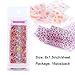 Macute Flowers Nail Transfer Foils Fresh Nails Supply Foil Decals 16 Designs Floral Nail Transfers Starry Sky Paper for Women Fingernails and Toenails Acrylic Decorations Manicure Tips Wraps Charms