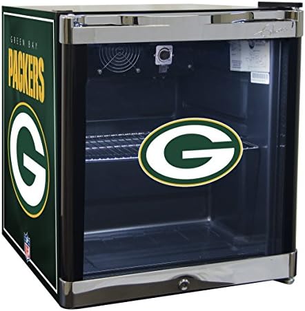 Glaros Officially Licensed NFL Beverage Center / Refrigerator - Green Bay Packers