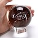 OwnMy Galaxy Crystal Ball Glass Sphere Display Globe Paperweight Healing Meditation Ball with Clear Stand for Creative Gift (3