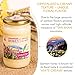 Sainfoin Raw Honey (17.6 Ounce); Natural Wildflower Mountain Honey from Central Asia – by Mira Nova