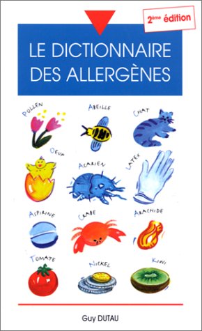 Le  dictionnaire des allergènes