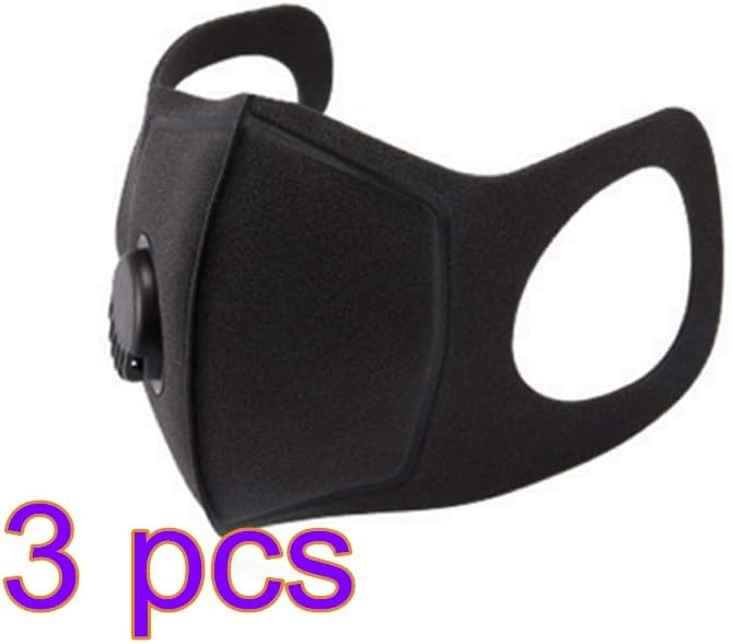 XUXN Reusable Face Shields with Activated Carbon Filter Dust-Proof Antifog Waterproof for Riding Cycling
