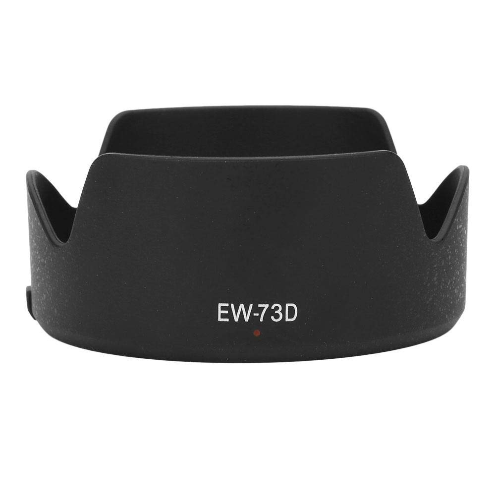 Topiky EW-73D Replacement Lens Hood for EF-S 18-135mm f3.5-5.6 IS USM - Durable Plastic Camera Lens Hood Shade