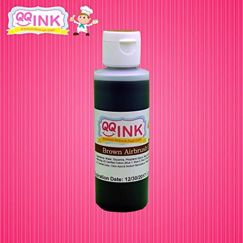 QQink - 4.5 oz Brown Airbrush Color