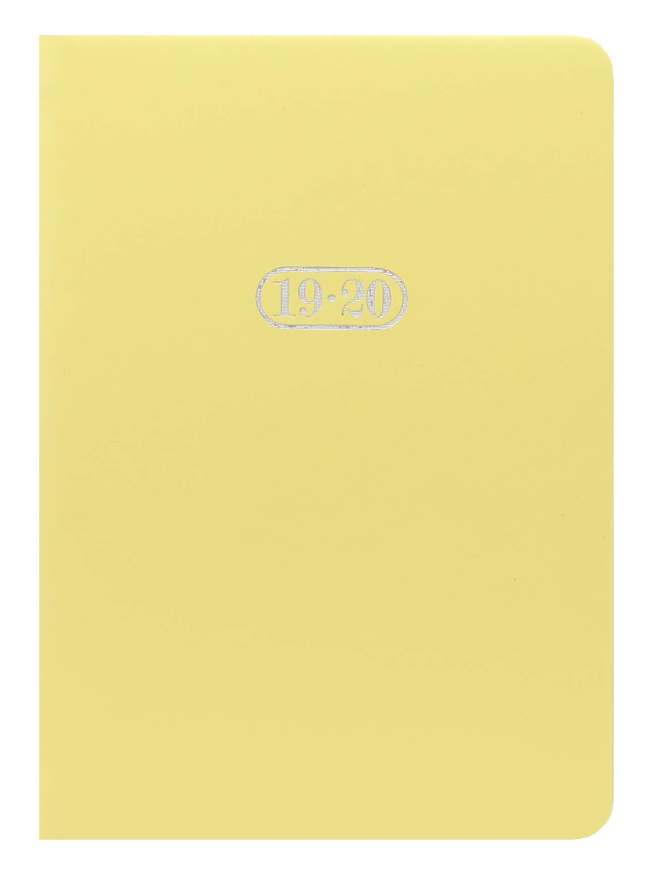 Letts A6 Pastel Week to View 19/20 Academic Diary Lemon