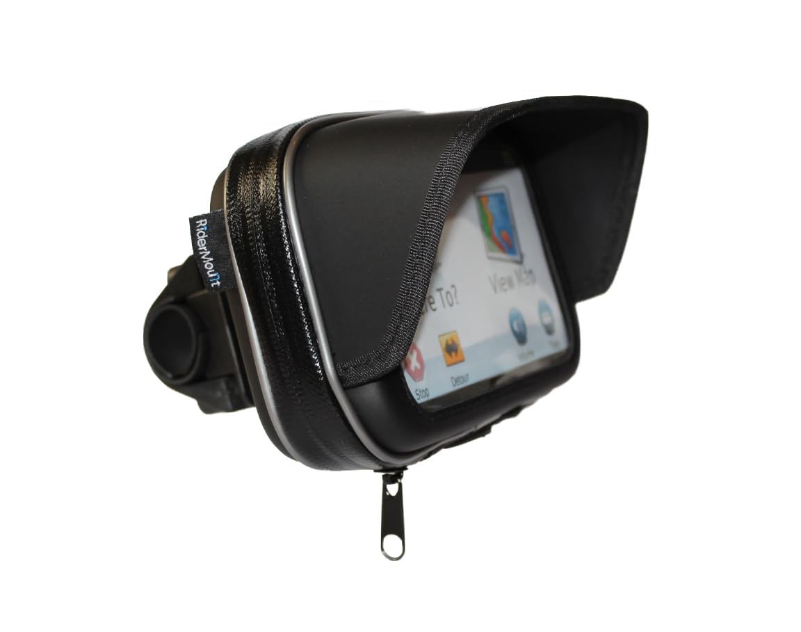 RiderMount Sunshade GPS Case with Handlebar Mount (Small) โ image 1