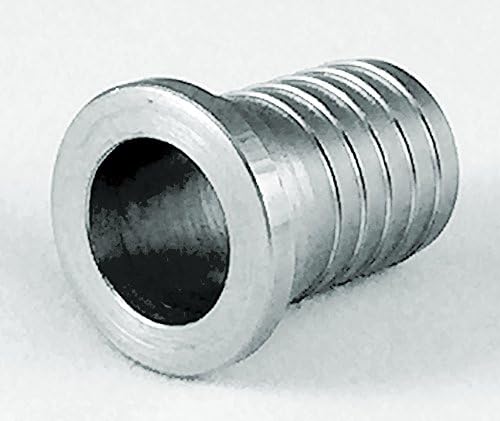 1/2in Stainless Steel Barbed Tail Piece - 2-Pack