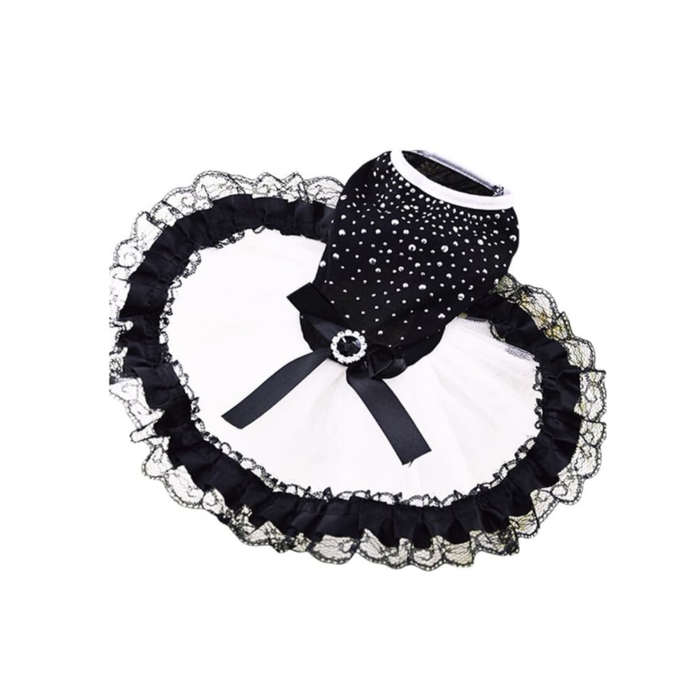 POPETPOP Dress Skirts Love Skirts Cat Pets Supplies Spring and Summer Skirts Dog Outfit Dog%20costumes Dog Dalmation Costume Dog Clothes Dog Clothing The 's Clothes