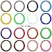 Anpro 3D Pen Filament Refills (16 Colors,23 Feet Each) Total 368 Feet PLA Filament 1.75mm PLA 3D Printing Pen Filament for Kids Non-Toxic No Stuck and Odorless (L)