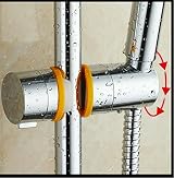 Hairstore Adjustable Shower Head Holder 360° Rotation Universal 19-25mm view 3