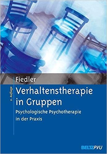 Verhaltenstherapie In Gruppen Psychologische Psychotherapie In Der Praxis Fiedler Peter 9783621275804 Amazon Com Books