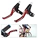 ycle Brake Levers Hand Brakes for ycles 2Pcs Aluminium Alloy MTB Bike ycle Cycling Brake Level Handles (Red) Kent ycle Brake Handle