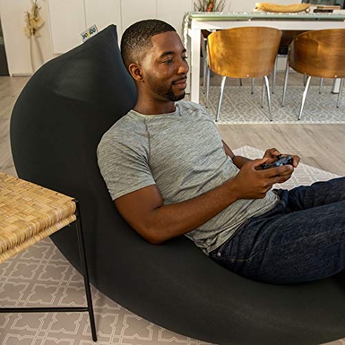 Yogibo Short Bean Bag Chair for Teens, Adults, Plush, Soft Lounge