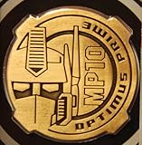 Transformers Masterpiece Mp-10 Optimus Prime Exclusive Collectors Coin