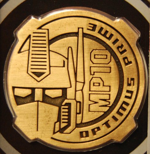 Transformers Masterpiece Mp-10 Optimus Prime Exclusive Collectors Coin