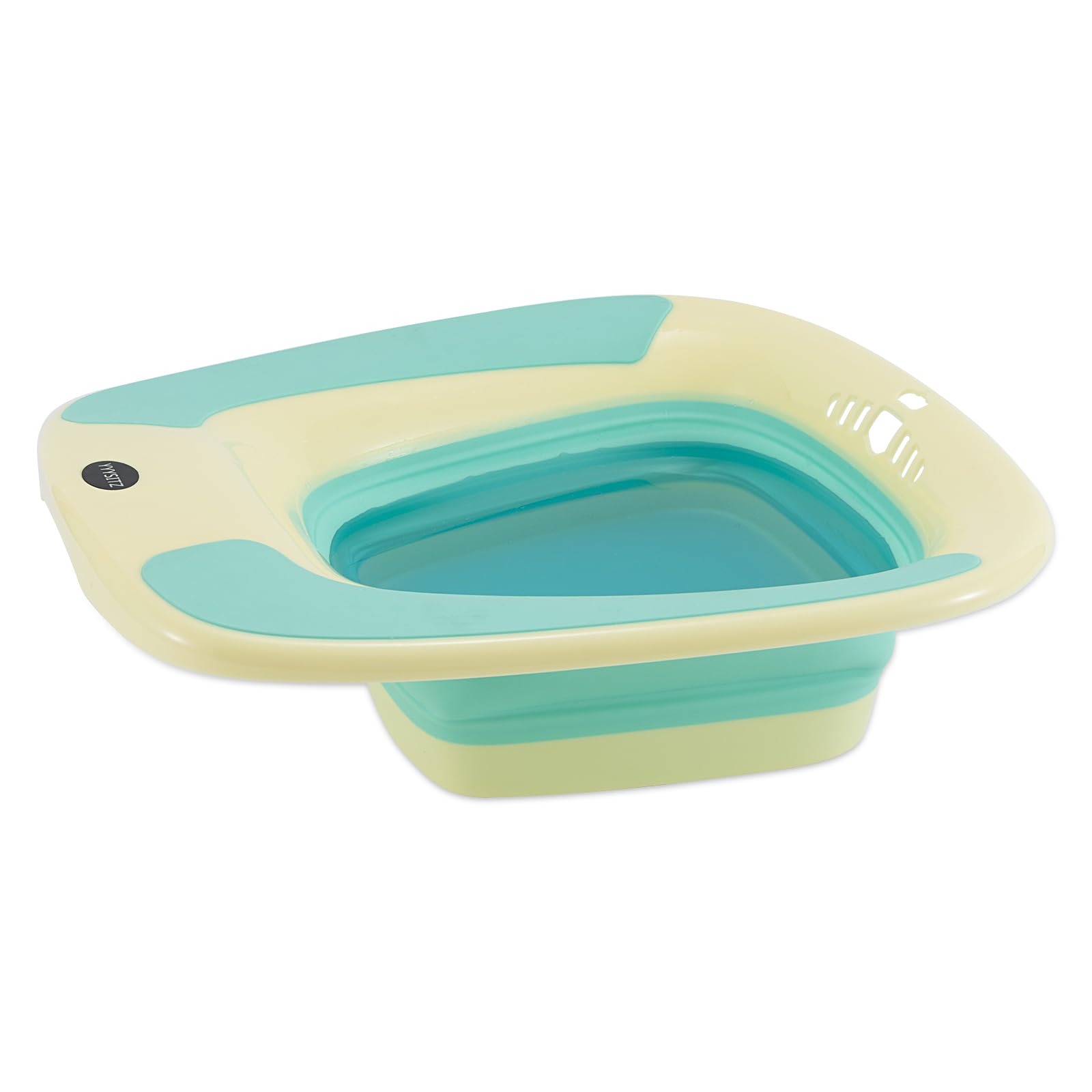 Photo 1 of Sitz Bath, Sitz Bath for Toilet Seat, Sitz Bath for Hemorrhoids, Sitz Bath for Postpartum Care, Toilet Basin for Women Men Adults, Sits Bath Soak Salts Tub, Hip Bath Bowl, Portable, Green