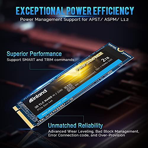 3d Nand Inland Premium 2tb Ssd 3d INLAND Performance SSD 2TB PCIe