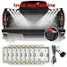 AMBOTHER 8Pcs LED Lights for Truck Bed White Pickup Bed Light with 48 Super Bright LEDs, Waterproof Universal for Dodge Chevrolet Ford Jeep Pickup RV SUV GMC