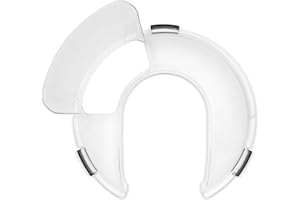 KitchenAid® Secure Fit Pouring Shield, Fits all 5, 5.5 and 6 Quart KitchenAid® Bowl-Lift Stand Mixers* with stainless steel bowls. * Sold separately, does not fit model KN25WPBH.