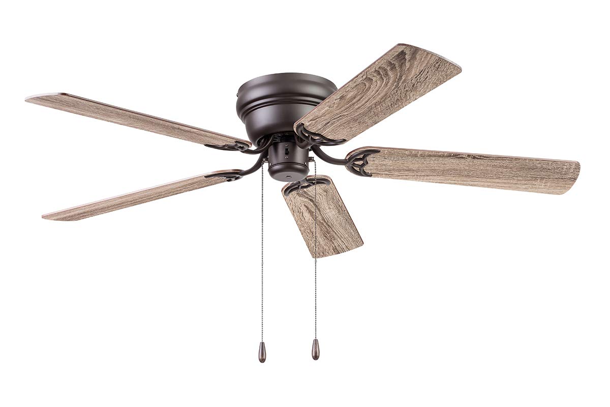 Portage Bay 51492 Cherry Hill Ceiling Fan, 52, Sienna Bronze