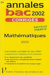 Mathématiques, série ES