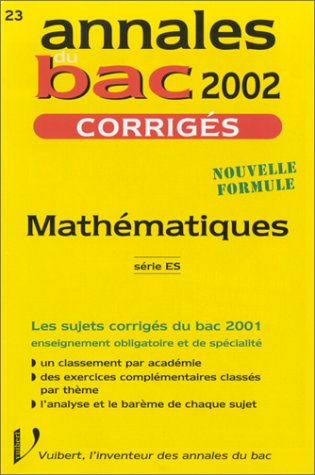 Mathématiques, série ES