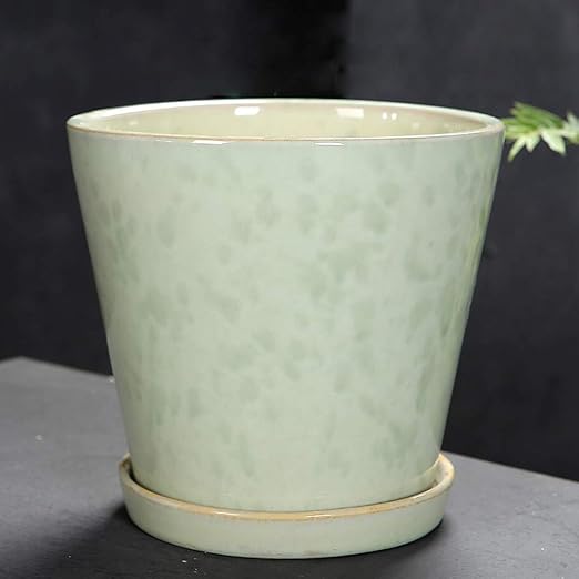 L.BAN Blumentopf Farbe Keramik Einfacher Desktop Atmungsaktiver