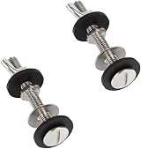 MinLUOCER 2 Pcs Stainless Steel Toilet Cistern Bolts 8mm x 70mm view 4