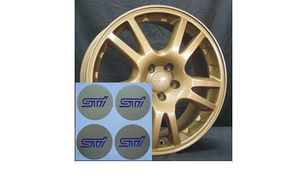 Subaru IMPREZA STI Alloy - Tapacubos de plástico (DOMED ...