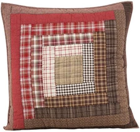 Amazon Com Vhc Brands Rustic Lodge Bedding Tacoma Red Quilted