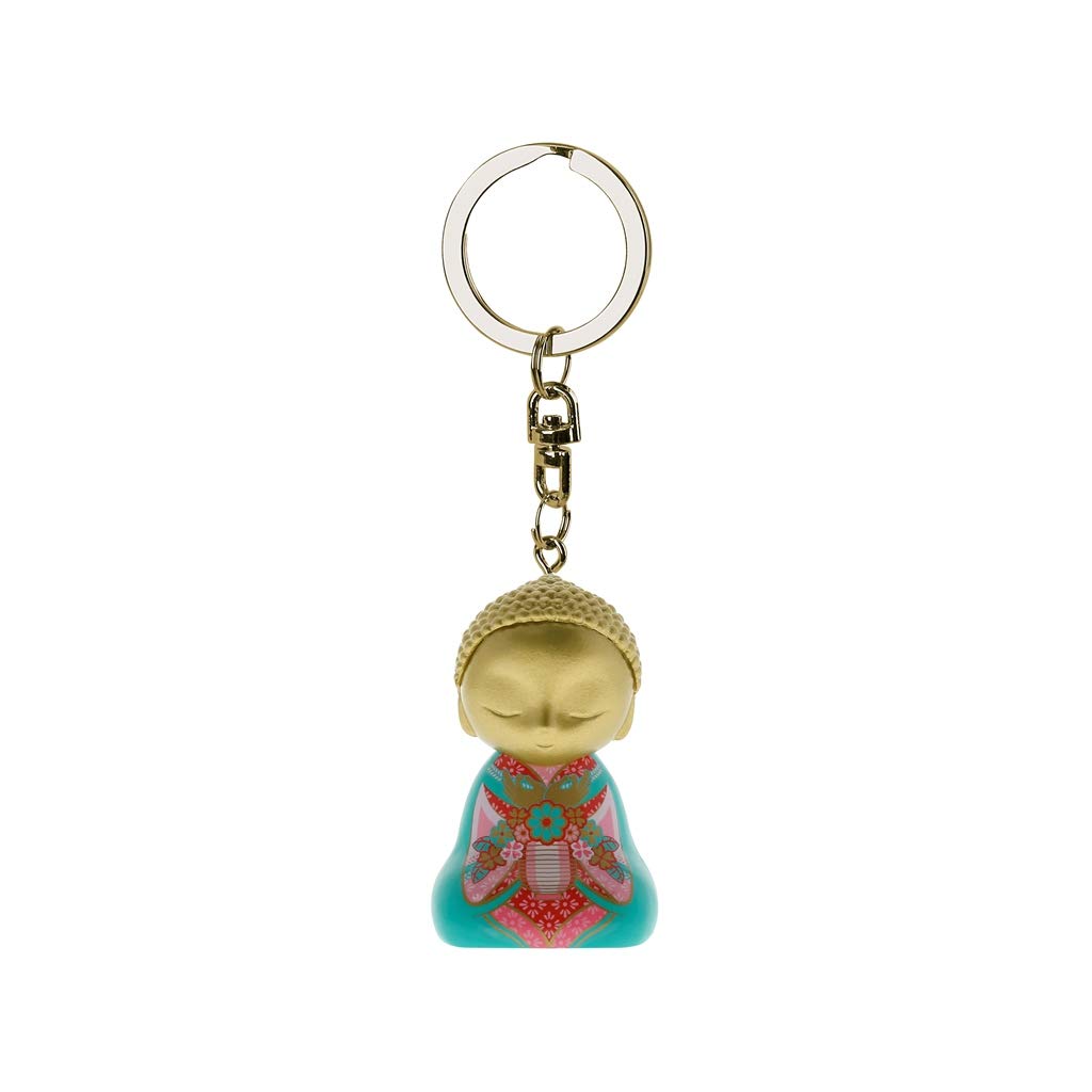 Little Buddha Key Ring What you think you become English Version