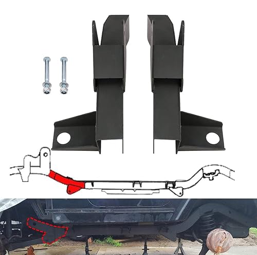 Jeep Wrangler TJ Center Skid Plate Frame Repair Kit - 2003-2006 Rust Repair 2-Piece Set