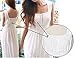 Eva's Eye Women's Sleeveless Chiffon Summer Holiday Beach Strap Maxi Long Dress, White, one size