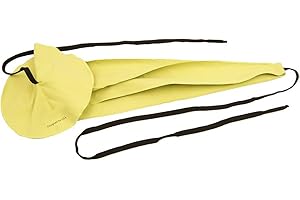 DEMERAS Unique Design Saxophone Swab Cleaner Saxophone Cleaning Cloth for Soprano Saxophone for Saxophone for Flute for Saxophone Lovers(yellow)