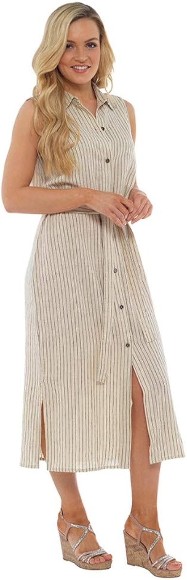 indigo roc linen dress