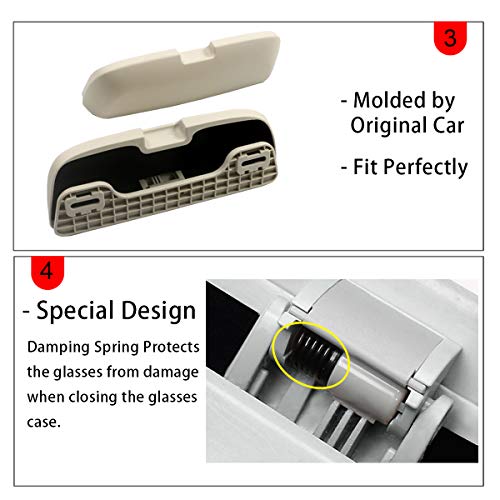 2 Moonlinks+Sunglasses+Glasses+Storage+Overhead