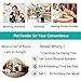 Automatic Cat Feeder Pet Food Dispenser Feeder Medium Large Cat Dog–4 Meal, Voice Recorder Timer Programmable,Portion Controlthumb 4