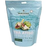 Tra Atiso Tui Loc Tam Chau Artichoke Tea Bags, Premium Vietnamese Tea, 100 Count, 200g, Natural Herbal Tea for Health Benefits