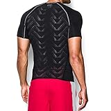 Under Armour Men's UA HeatGear ArmourVent Short Sleeve Compression Shirt X-Large Black