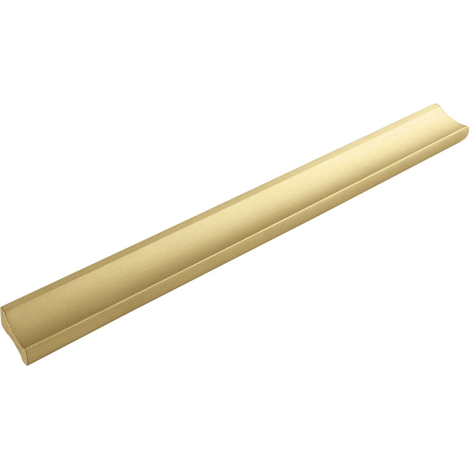 ALLES IM GRIFF Alto LA Furniture Handle 160 mm Flat Drawer Handle Width 200 mm Ideal Drawers Aluminium Matt Gold