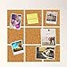 Self-Adhesive Cork Coasters Squares 40 Pcs, 4 x 4 Inch Mini Wall Cork Tiles Cork Backing Sheets for Coasters and DIY Crafts (40 Sheets Square)