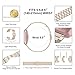 Wearlizer Stainless Steel Band Compatible for Fitbit Versa/Versa 2/Versa Lite Bands Women Men,Ultra-Thin Lightweight Replacement Band Strap Bracelet Compatible for Fitbit Versa Scrub Gold