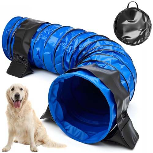 Briwooody 10 Ft Dog Agility Tunnel