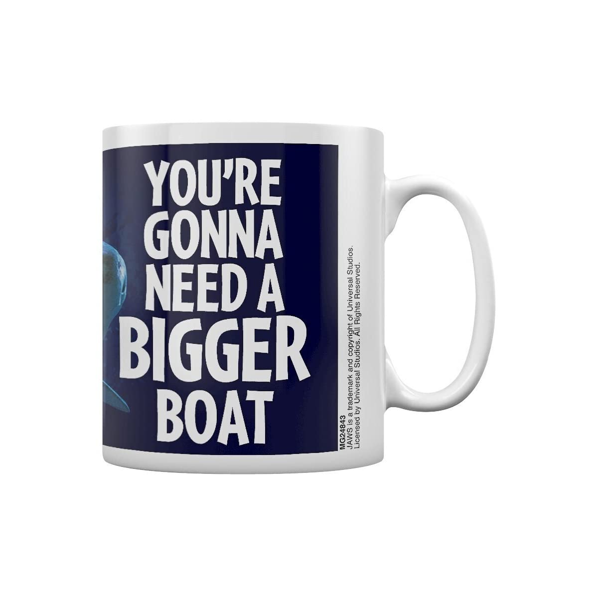 Jaws Movie Ceramic Coffee Mug 330ml - You're Gonna Need a Bigger Boat