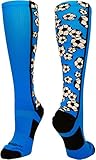 MadSportsStuff Crazy Soccer Socks with Soccer Balls Over The Calf (Multiple Colors)