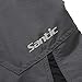 Santic Men/'s 4D Padded Bikes Shorts Loose Comfort Breathable Fitting Mountain Bike Shorts,Black,US xxx-large