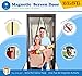 Grand Oasis Magnetic Screen Door - Keep Bugs Out Lets Fresh Air in Walk Through Hands-Free, Toddler and Pet Friendly, Fits Door Openings