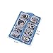 Teenitor Brain Teaser Puzzle, 16 Pack Wire Puzzles Brain Teaser Toys, IQ Toys Brain Teaser Metal Wire Puzzles IQ Test Mind Game Toys Gift for Kids and Adults