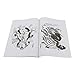 Yuelong Japanese Tattoo Designs Books Sketch Magazine 11.5''# Tb-214-4